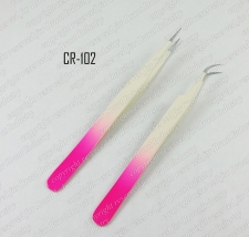 Colour Eyelash Extension Tweezers