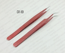 Colour Eyelash Extension Tweezers